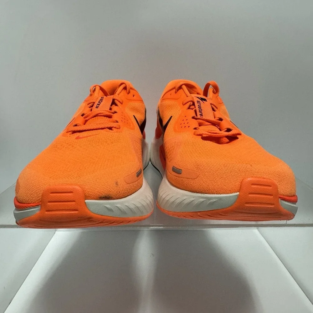 Nike Air Structure 26 Total Orange HJ1102-800 Stability Running Men's Size 10.5
